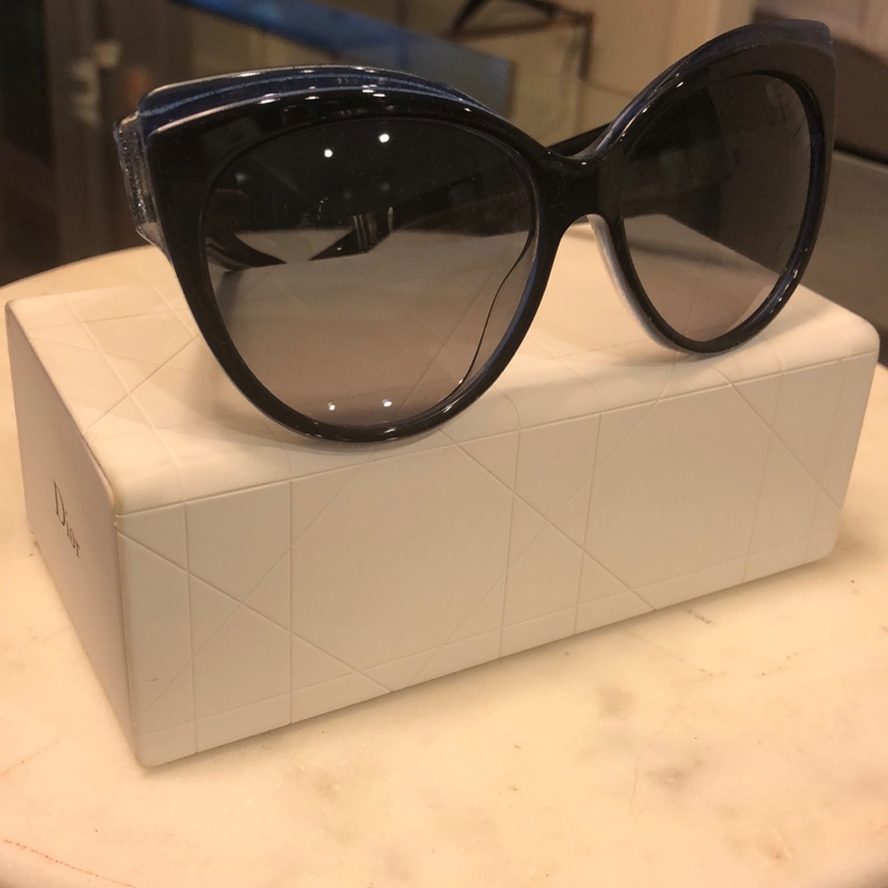Christian Dior Glisten 1 cat eye sunglasses